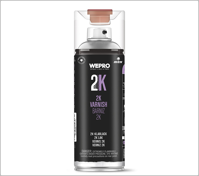 Spray de barniz 2K Montana WePro