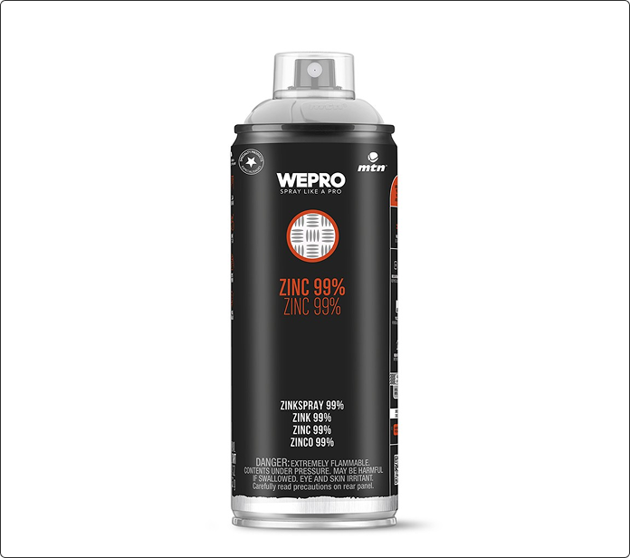 Spray de zinc mate Montana WePro