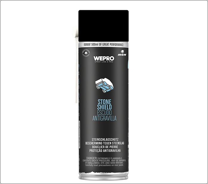 Spray protector antigravilla MTN Pro, bote negro