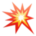 Icono explosión