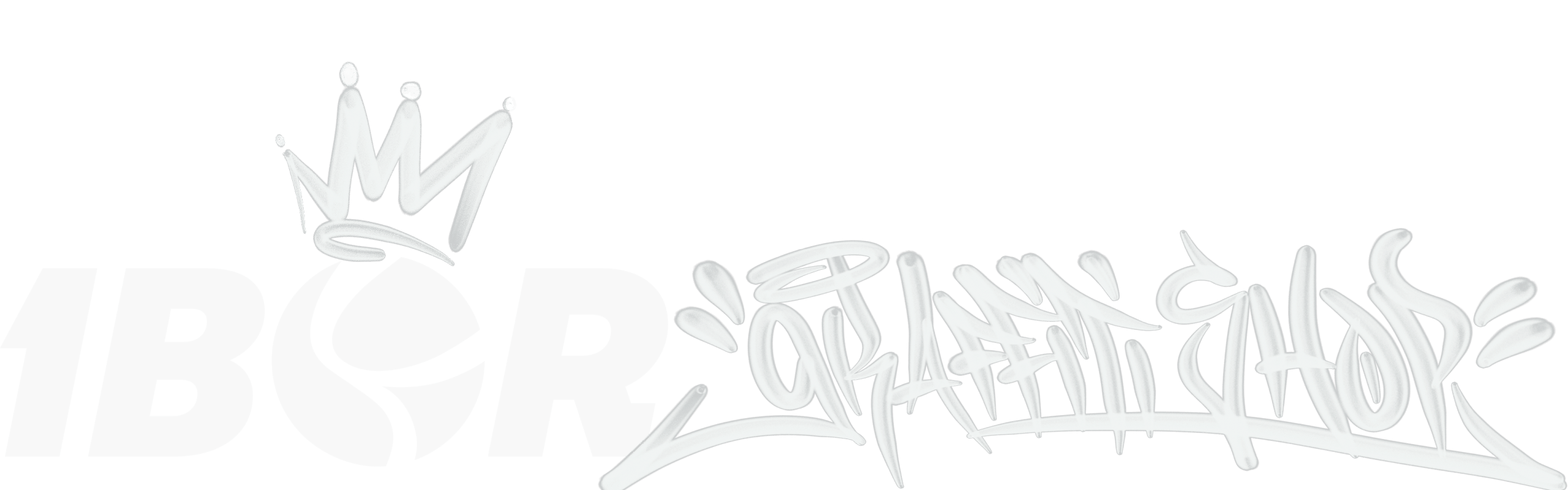 Logotipo Ibor Graffiti Shop Blanco