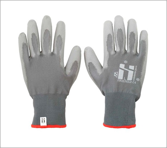 Par de guantes grises MR SERIOUS para invierno