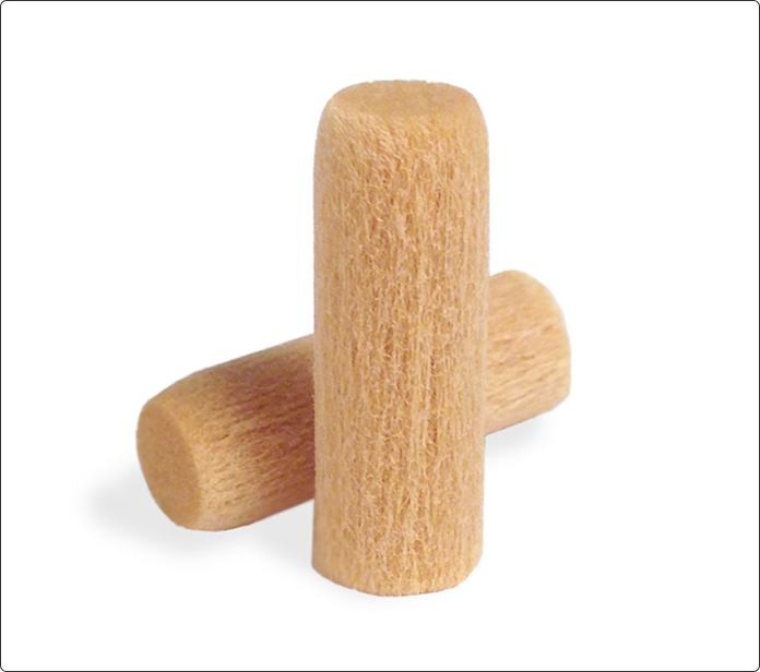 Dos puntas cilíndricas de recambio de 10 mm