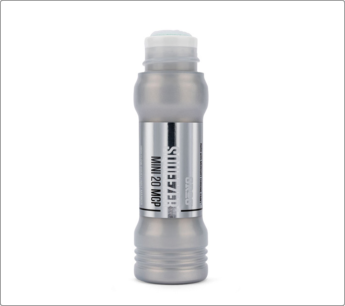 Marcador plateado Grog Squeezer Mini 20 MCP